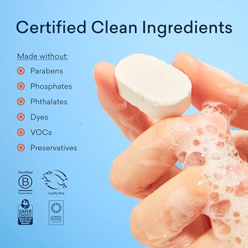 BLUELAND Dishwasher Detergent Tablets - Tough on Stains, Plant-Based, 36 Count - Image 4