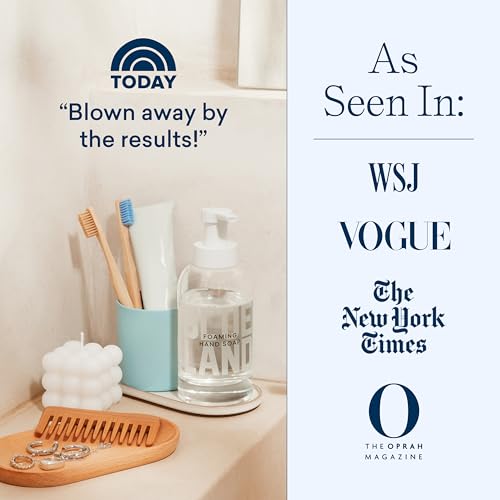 BLUELAND Foaming Hand Soap Tablets - Gentle Plant-Based Formula, Hypoallergenic - 10 Pack Tablets - Image 7