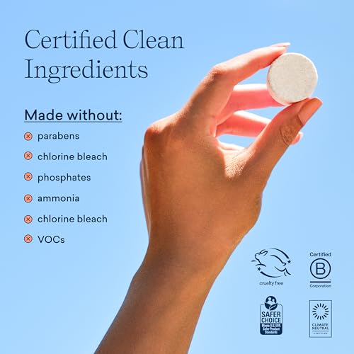 BLUELAND Foaming Hand Soap Tablets - Hypoallergenic, Plant-Based Ingredients - 4 Pack Refills - Image 5